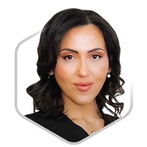 “Jaci Zayas RN aesthetic injector portrait at Prema Med Spa.”